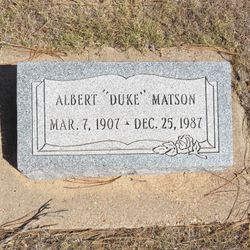 Albert “Duke” Matson 