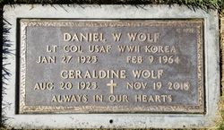 LTC Daniel Warren Wolf 