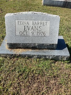 Edna <I>Barret</I> Evans 