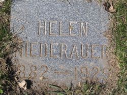 Helen <I>Snyder</I> Niederaurer 