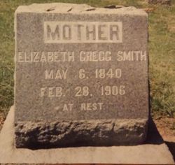 Elizabeth “Lizzie” <I>Gregg</I> Smith 