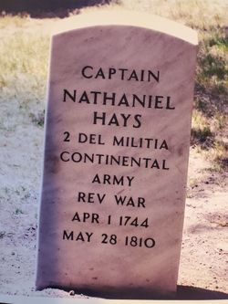 Capt Nathaniel Hays 
