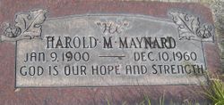 Harold Max Maynard 