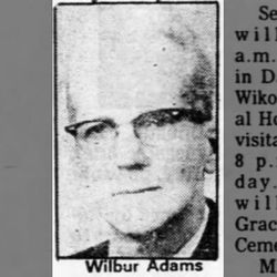 Wilbur F Adams Sr.