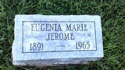 Eugenia Marie <I>Beers</I> Jerome 