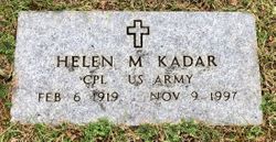 Helen M Kadar 