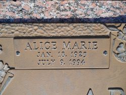 Alice Marie Abbott 