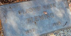 Gladys <I>Cade</I> Fleming 