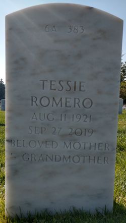 Tessie <I>Alarid</I> Romero 