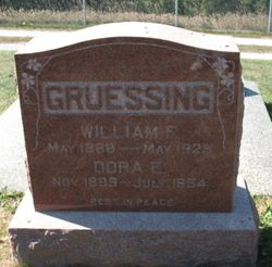 Dora E. <I>Heller</I> Gruessing 