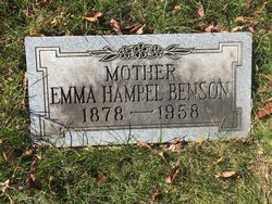 Emma C. <I>Shephard Hampel</I> Benson 