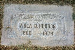 Viola Dean <I>Deeble</I> Hudson 