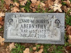 Linnie M. <I>Norris</I> Abernathy 