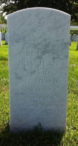 Betty Iris Jean <I>Paice</I> Watkins 