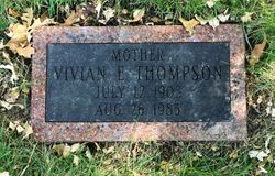 Vivian E. <I>Palmer</I> Thompson 