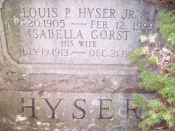 Louis P Hyser Jr.