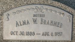 Alma W <I>Heller</I> Brahmer 