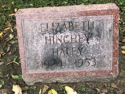 Elizabeth <I>Hinchey</I> Haley 