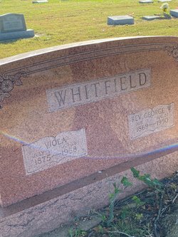 Rev George W Whitfield 