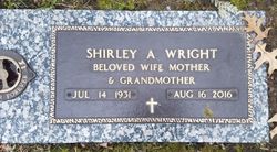 Shirley Ann <I>Squires</I> Wright 