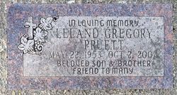 Leland Gregory “Lee” Pruett 