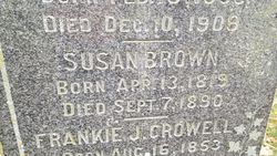 Susan <I>Remsburg</I> Crowell Brown 