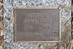 Alma Essie <I>Lockwood</I> Paterson 