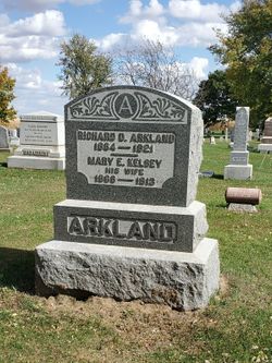 Mary E. <I>Kelsey</I> Arkland 