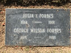 George Wilson Forbes 