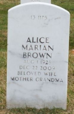 Alice Marian Brown 