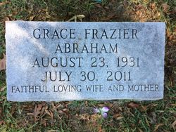 Grace Aust <I>Frazier</I> Abraham 