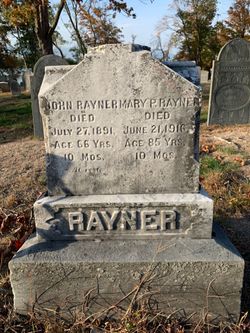 Mary Parker <I>Hartshorne</I> Rayner 