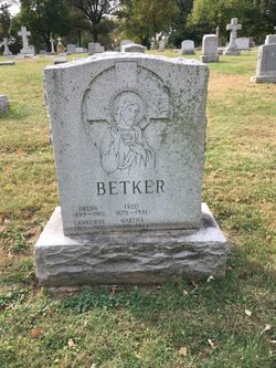 Martha <I>Burchywski</I> Betker 