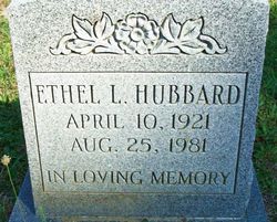 Ethel <I>Langley</I> Hubbard 