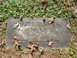 Hazel <I>Elswick</I> Payne 