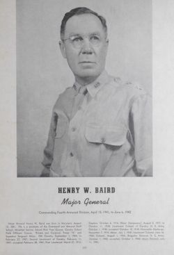 MG Henry Welles Baird 