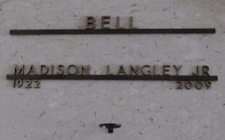 Dr Madison Langley “Bill” Bell Jr.
