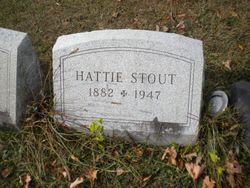 Harriet “Hattie” <I>McKinney</I> Stout 