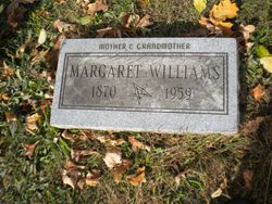 Margaret “Maggie Mae” <I>Logan</I> Williams 