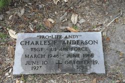 TSGT Charles F. “Andy” Anderson 