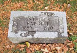 Esther K Babbitt 