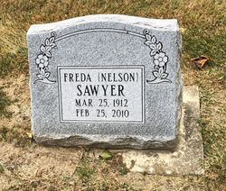 Freda <I>Nelson</I> Sawyer 
