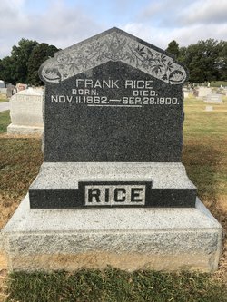 Benjamin Franklin “Frank” Rice 