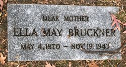 Ella May <I>Washburn</I> Bruckner 