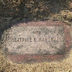 Beatrice Kay <I>Berg</I> Marshall 