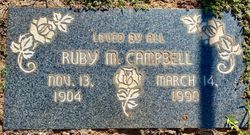 Ruby Marie <I>Clinton</I> Campbell 