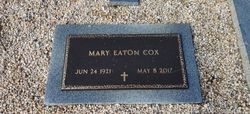Mary Margaret <I>Eaton</I> Cox 