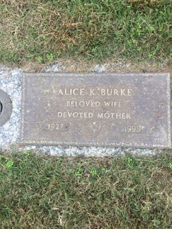 Alice K <I>Hart</I> Burke 