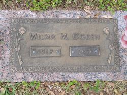 Wilma May <I>Gann</I> Ogden 