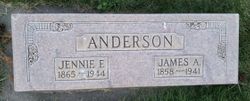 Jennie Fawnsworth <I>Webster</I> Anderson 